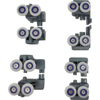 Mereo CK806xxK Pojezdy (horní a spodní), kompletní sada 8 ks pro dveře LIMA