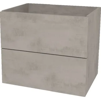 Koupelnový nábytek Mereo Ponte, koupelnová skříňka 61 cm, Multidecor, Chromix stříbrný