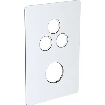 Mereo Kryt hranatý pro 3-cestnou podomítkovou termostatickou baterii, 135*190 mm