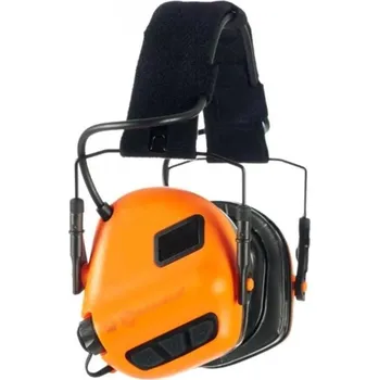 Chránič sluchu Sluchátka elektronická Earmor M31 Plus, Oranžová