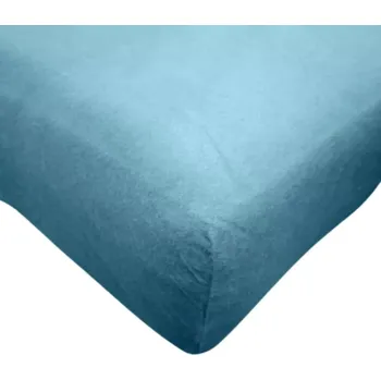 Prostěradlo Margitex prostěradlo flanel modré 70x140 cm II.jakostII.jakost