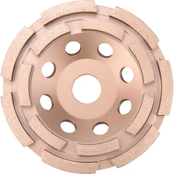 Řezný kotouč EXTOL INDUSTRIAL kotouč diamantový brusný dvouřadý, O 125x22,2mm