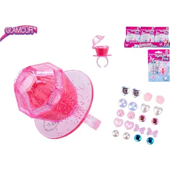 Péče o rty Glamour sada krásy s leskem na rty 5 g