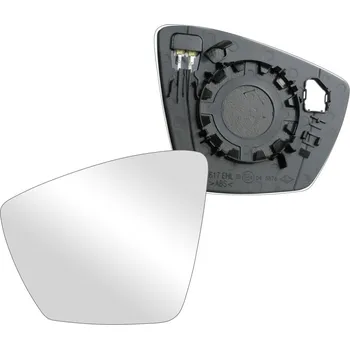 Auto zrcátko Sklo levého zpětného zrcátka ŠKODA KAROQ |8/2017 a výše| vyhřívané | VIEW MAX | 5903107497436