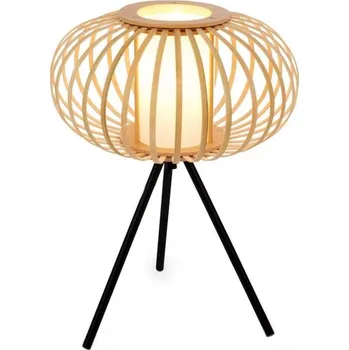 Lampička Briloner 7759011 - Stolní lampa 1xE27/10W/230V bambus