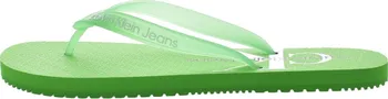 Pánské žabky Calvin Klein YM0YM00952 02K žabky zelené 40