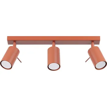 Bodové svítidlo Sollux SL.1508 - Bodové svítidlo RING 3xGU10/10W/230V červená