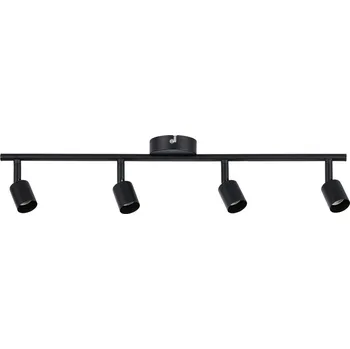 Svítidlo PAULMANN Bodové svítidlo Carolina 4-ramenné max. 4x10W GU10 černá mat bez zdroje světla - PAULMANN P 66758