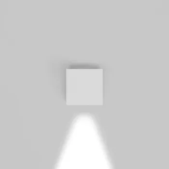 Venkovní osvětlení ARTEMIDE Effetto 14 čtverec 1 large beam šedá bílá - ARTEMIDE AR T42021LW00