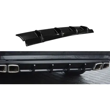 Tuning Maxton Design vložka zadního nárazníku pro Mercedes třída E w212/AMG, plast ABS bez povrchové úpravy SLEVA 5%