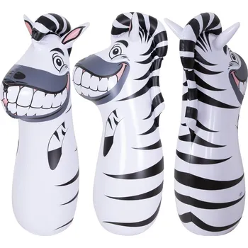 Box Nafukovací boxovací pytel pro děti, Zebra