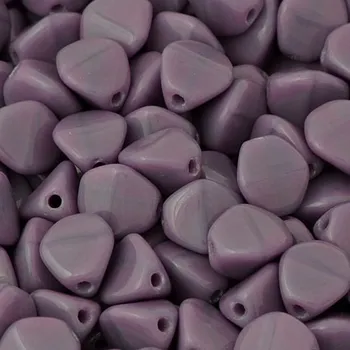 Korálek CZ Korálek mačkaný POHANKA 7mm fialová