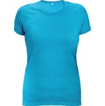 CERVA SURMA LADY / Dámské bavlněné triko - tyrkysová L