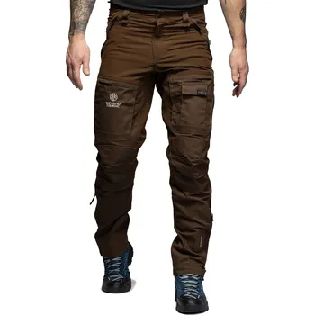 Pánské kalhoty Beyond Nordic hnědé pánské outdoor kalhoty Teflon EcoElite® RECCO XXL