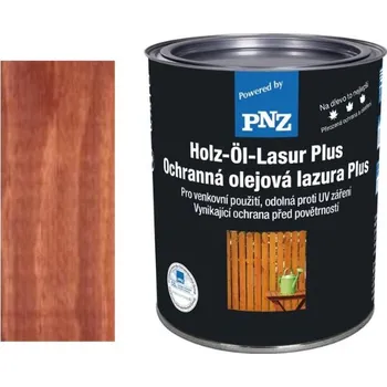 Olej na dřevo VZOREK - PNZ Ochranná olejová lazura Plus 10ml Odstín: Mahagon