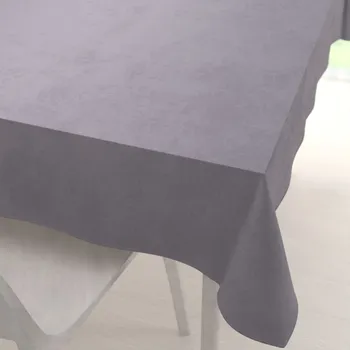 ubrus Sametový obdélníkový ubrus Velvet Premium SVP-013 Šedý 50x100 cm