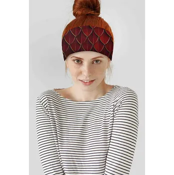 Sportovní čelenka UTOPY Sportovní čelenka WIDE Red Shard