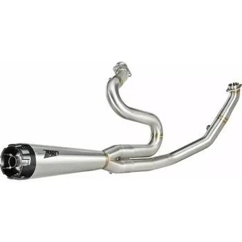 Výfuk pro motocykl Kompletní výfuk Harley Davidson ZARD Touring Street Glide, Road King, Road Glide (17-24) nerez