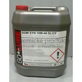 Motorový olej Go4Lube SEMI SYN 10W-40 motorový olej, kanystr 10 l