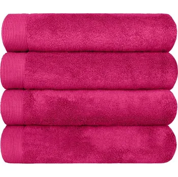 Ručník SCANquilt modalový ručník MODAL SOFT růžová osuška 100 x 150 cm