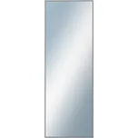 DANTIK - Zarámované zrcadlo - rozměr s rámem cca 50x140 cm z lišty Hliník šedá | P269-006 (7269006)