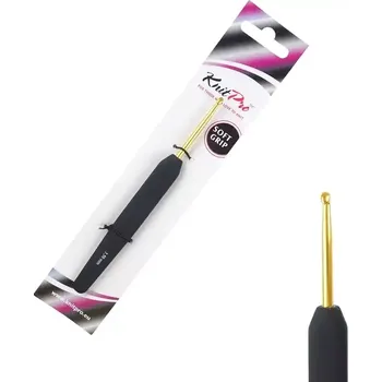 Jehlice KnitPro Softgrip 3,5 (Hliníkový háček KnitPro Softgrip 3,5)