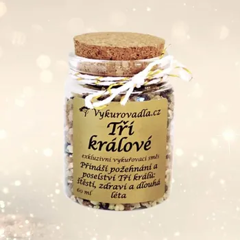 Čajovna Vykuřovadla Limitovaná vykuřovací směs TŘI KRÁLOVÉ ve skle