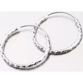 Náušnice Dámské náušnice stříbro 925 kruhy UCST-12350/20/N