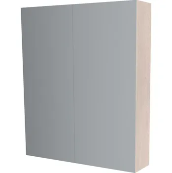 Zrcadlo Mereo Koupelnová skříňka zrcadlová 60 cm, galerka, 2 x dvířka, Multidecor, Dub Patinovaný