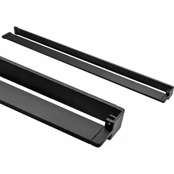 Mereo Polička k WALK IN, 120 cm, černý ALU