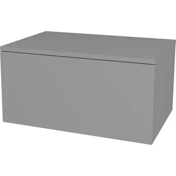 Koupelnový nábytek Mereo Ponte, koupelnová skříňka 70 cm, Multidecor, Šedý Supermat