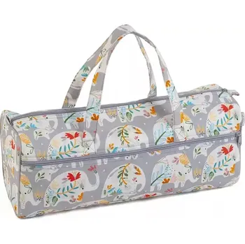 Organizér galanterie Taška na pletení a háčkování - Sloni (Knitting Bag Elephants)