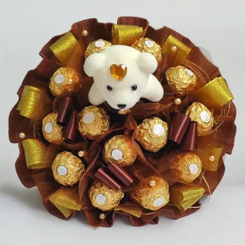 umělá květina Ateliér Confetti Kytice z bonbonů - Patricie