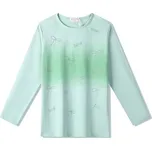 DÍVČÍ TRIČKO S KAMÍNKY MS7104 Velikost: 164, Barva: Zelená