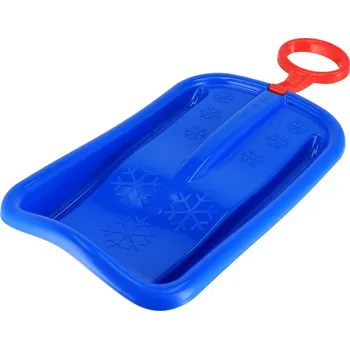 Boby Sáňkovací kluzák s pohyblivým madlem Baby Mix SNOW ARROW 74 cm modrý