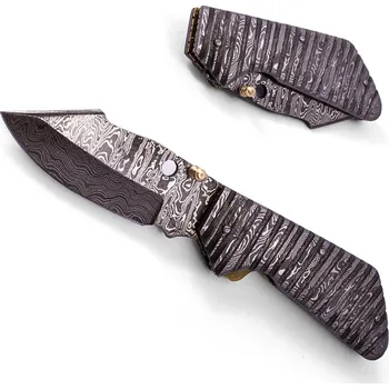 Chladné Zbraně Damaškový zavírací nůž "JUST DAMASCUS!"