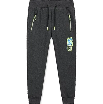 CHLAPECKÉ TEPLÁKY ZATEPLENÉ FLEECEM GT8682 Velikost: 122, Barva: Šedá