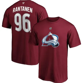 Fanatics Pánské tričko Mikko Rantanen #96 Colorado Avalanche NHL Name & Number Burgundy Velikost: XXXL