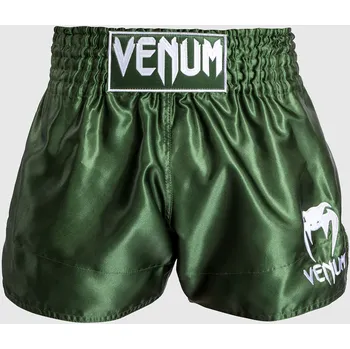 Oblečení pro bojové sporty Thai trenýrky VENUM CLASSIC - khaki/bílé - VENUM-03813-623 Velikosti: M
