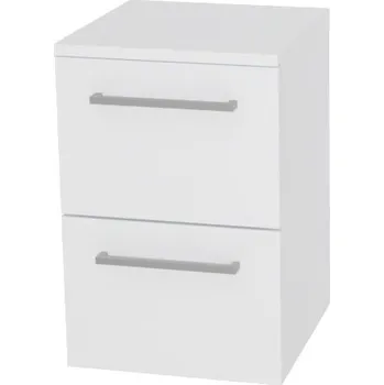 Koupelnový nábytek Mereo Bino koupelnová skříňka spodní 50 cm, Multidecor, Bílá lesk perlička