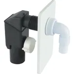 Klum Sifon pračkový podomítkový ø 40/50 mm, bílý, plast
