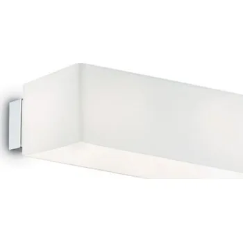 Nástěnné svítidlo IDEALLUX Nástěnné svítidlo Ideal Lux Box AP2 009537 bílé&nbsp;&nbsp; - IDEALLUX ILUX 009537