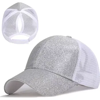 Kšiltovka Dámská kšiltovka se síťkou Axyz Cap - stříbrná