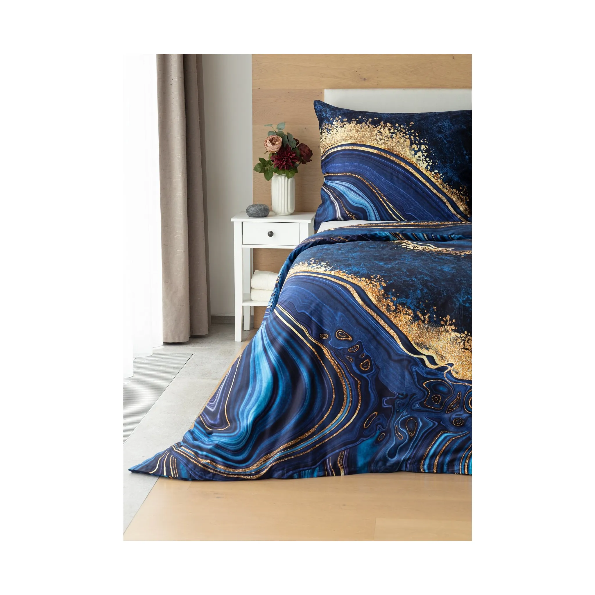 Fotografie 5 - Povlečení Matějovský Iris 140 x 200, 70 x 90 cm zipový uzávěr