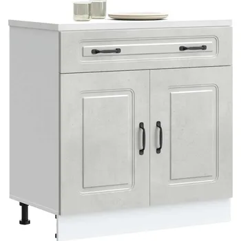 Kuchyňská skříňka Kuchyňská spodní skříňka "Kalmar" betonově šedá kompozitní Šedá 853501