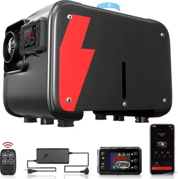 Hcalory 12V/24V/220V 5KW Přenosné All In One Diesel Topení s LCD