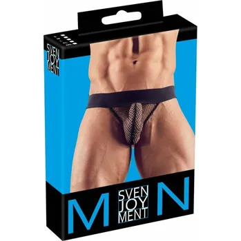 Pánské erotické prádlo Pánské síťované slipy Herren Netz - Jock - XL