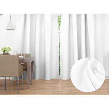 ubrus Dekorační závěs Rongo RG-045 Bílý 140x140 cm