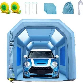 Nafukovací mobilní lakovna , lakovací stan 6 x 3 x 2.5m