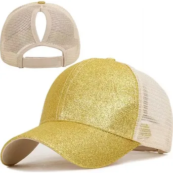 Kšiltovka Dámská kšiltovka se síťkou Axyz Cap - zlatá